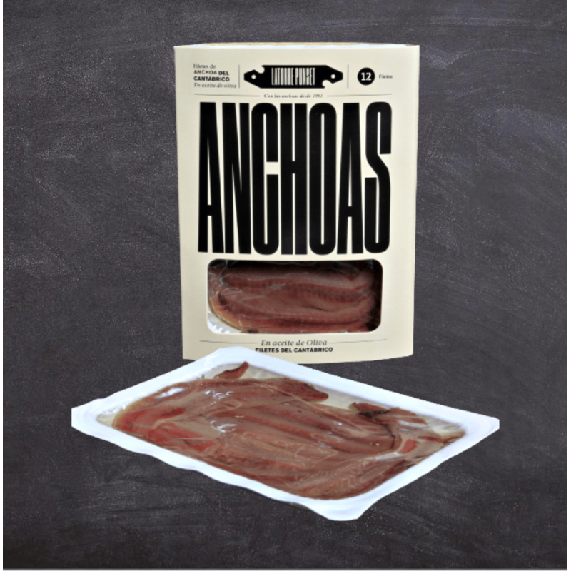 Anchoa del Cantábrico "0" 12 filetes