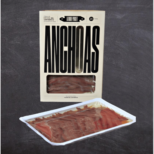 Anchoa del Cantábrico "0" 25 filetes